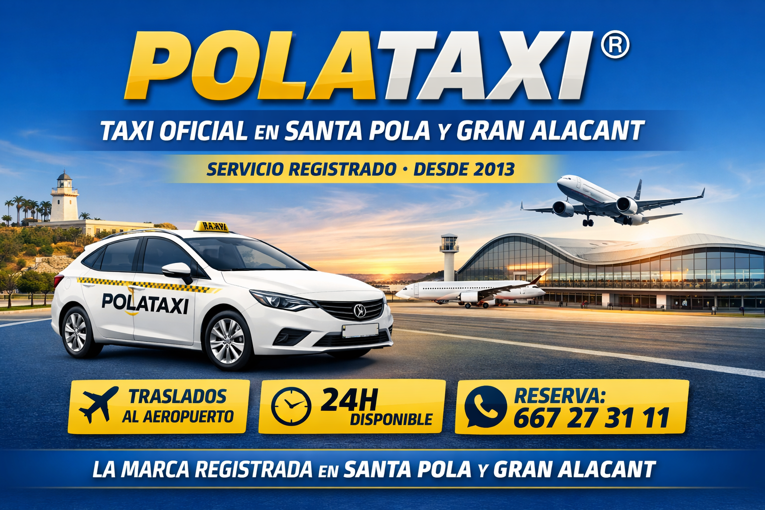 Polataxi - Servicio Oficial en Santa Pola y Gran Alacant