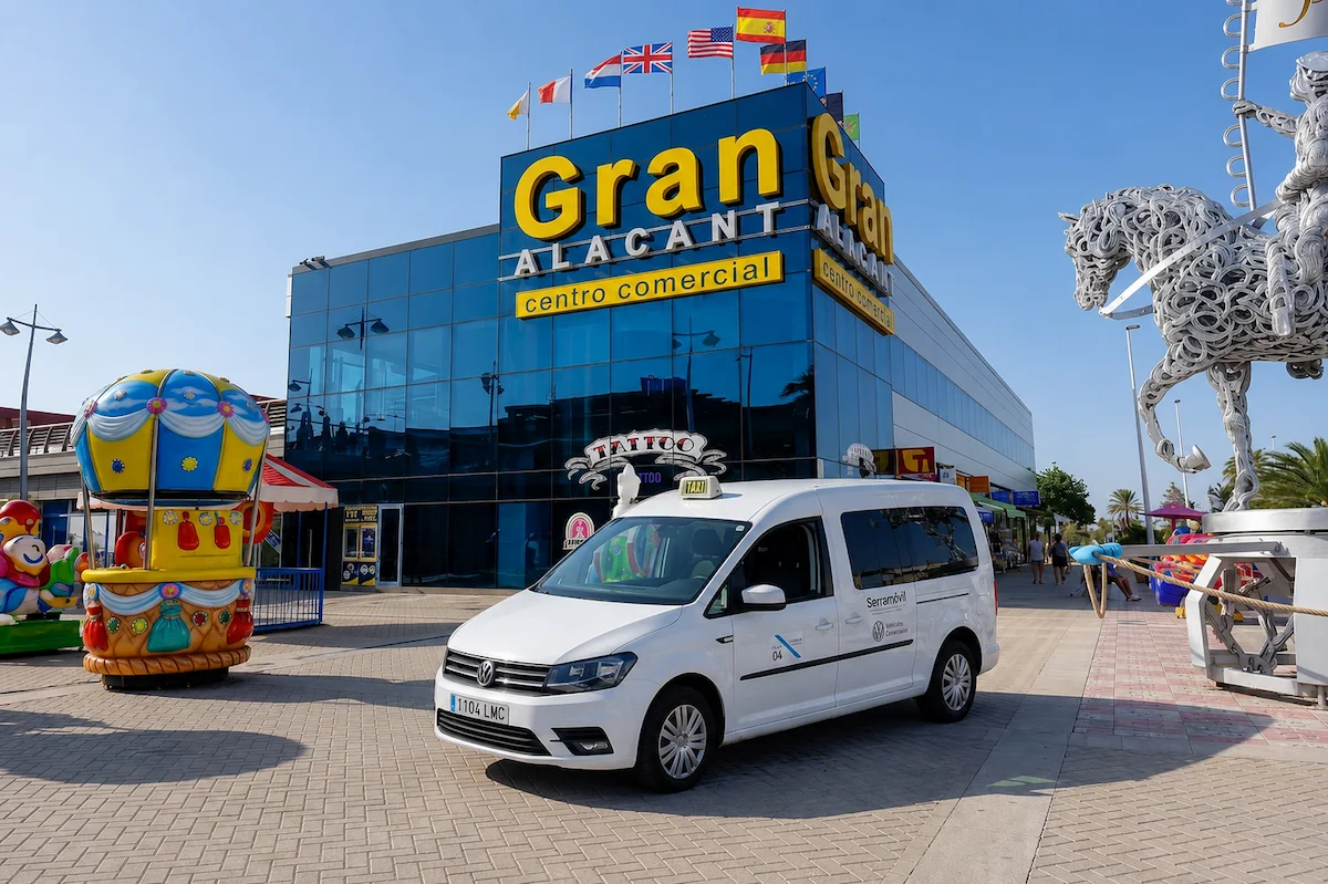 taxi gran alacant centro comercial de gran alacant
